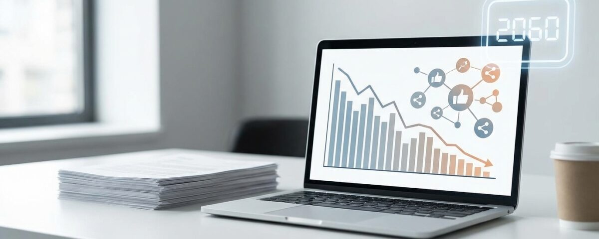 Réseaux sociaux et productivité : le coût caché de 3 points de croissance d'ici 2060
