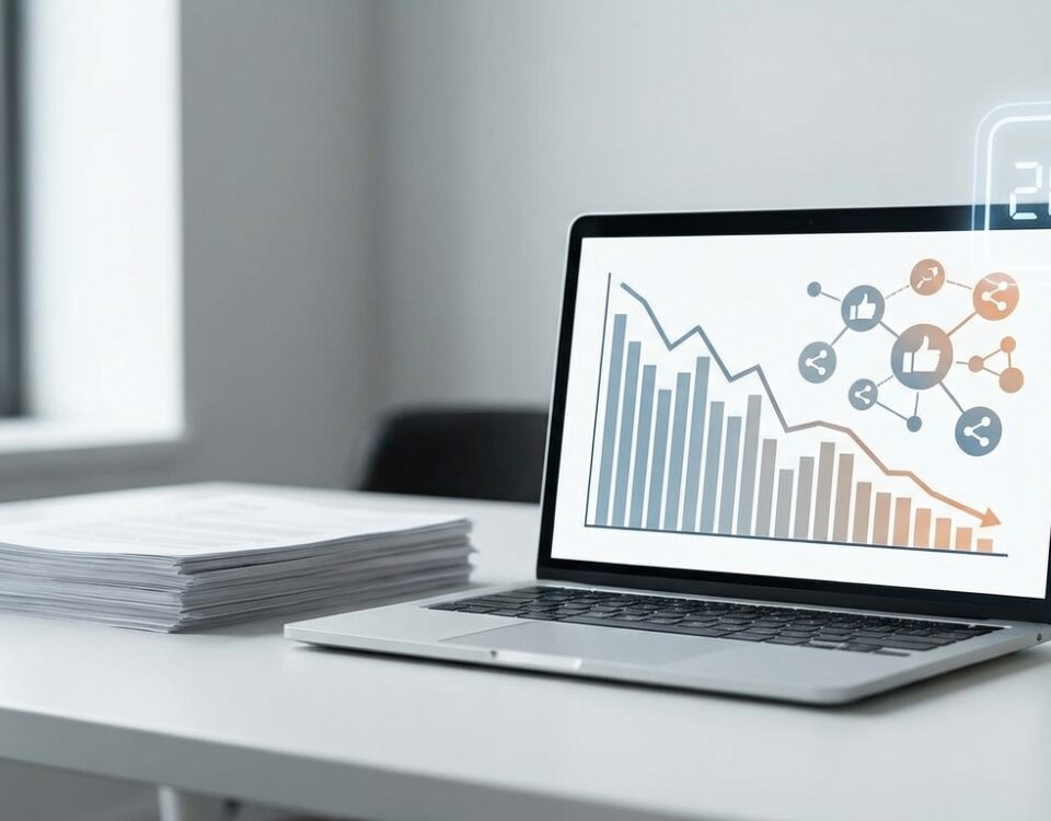 Réseaux sociaux et productivité : le coût caché de 3 points de croissance d'ici 2060